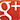 google+ social media icon, links to Google +1 page